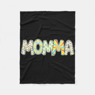 Tropical Beach Surfing Mommy Momma Birthday Party Fleece Blanket