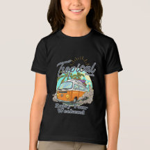 Tropical Beach T-shirt Design