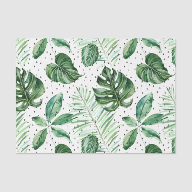 Tropical Beach Tissue Paper (Front)