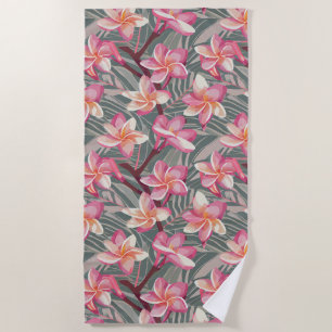Tropical beach towel