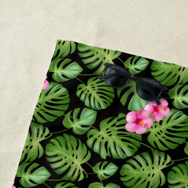Tropical   Beach Towel (In Situ)