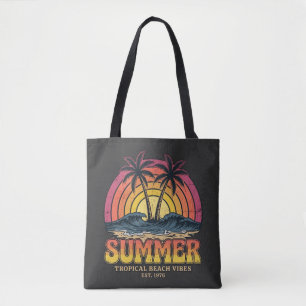 Tropical Beach Vibes - summer holiday vacation Tote Bag