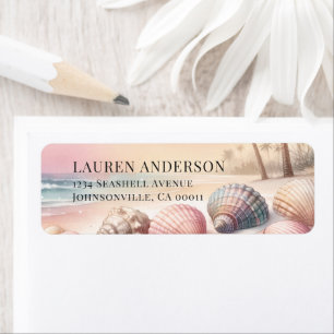 Tropical Beach Watercolor Palm Tree Wedding