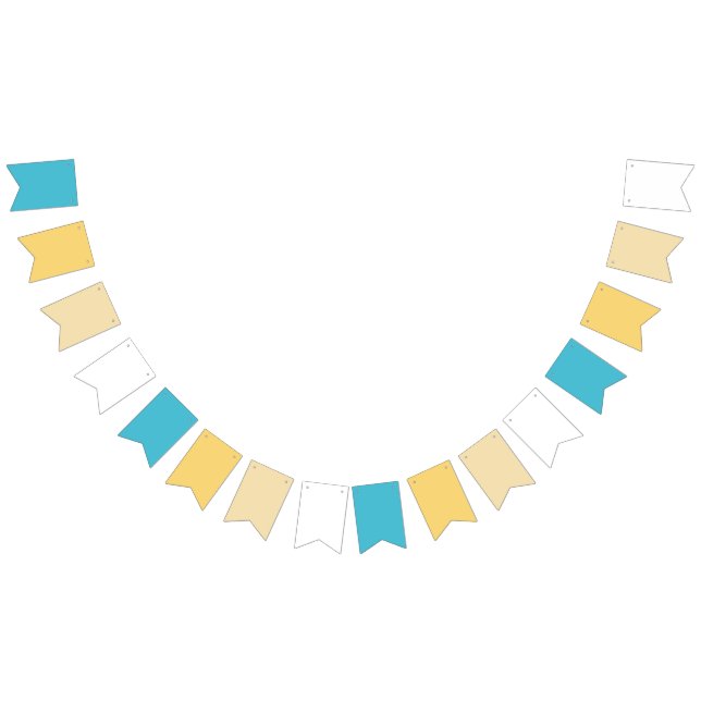 Tropical Beach Wedding coastal  Bunting (All)
