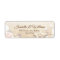 Tropical Beach Wedding Starfish Address
