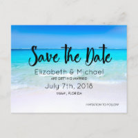 Tropical Beach with a Turquoise Sea Wedding STD