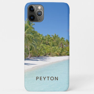 Tropical Beach with Palms Case-Mate iPhone Case