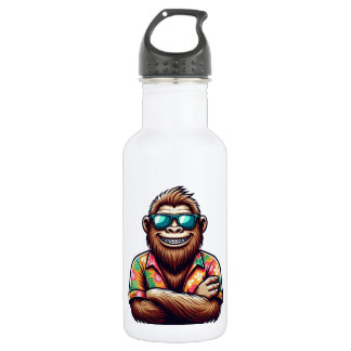 Tropical/beach yeti/bigfoot  532 ml water bottle