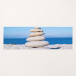 Tropical Beach Zen Stons Yoga Mat