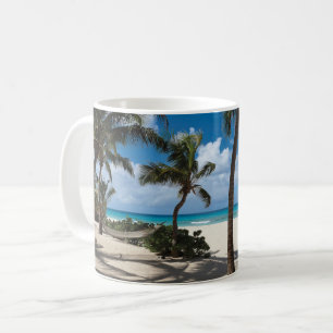 Tropical Beaches   Anguilla Beach, Palm Tree Coffee Mug