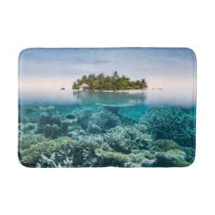 Tropical Beaches   Ari Atoll Maldives Bath Mat