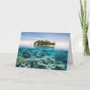 Tropical Beaches   Ari Atoll Maldives Card
