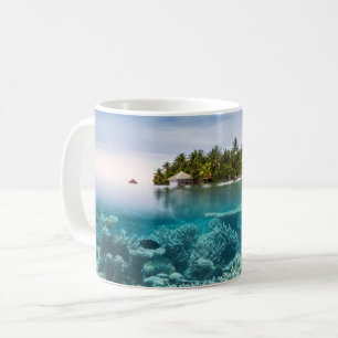 Tropical Beaches   Ari Atoll Maldives Coffee Mug