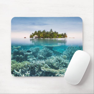 Tropical Beaches   Ari Atoll Maldives Mouse Mat
