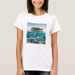 Tropical Beaches Ari Atoll Maldives T-Shirt
