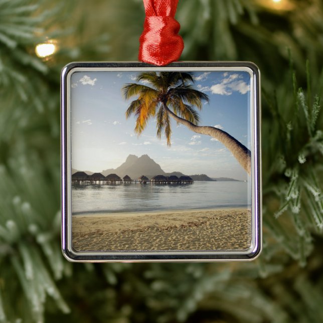 Tropical Beaches | Beach Huts, Bora Bora Metal Tree Decoration (Tree)