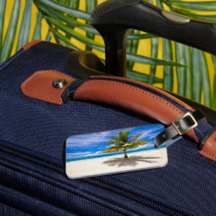 Tropical Beaches Bora Bora, French Polynesia Luggage Tag