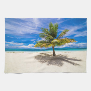 Tropical Beaches   Bora Bora, French Polynesia Tea Towel