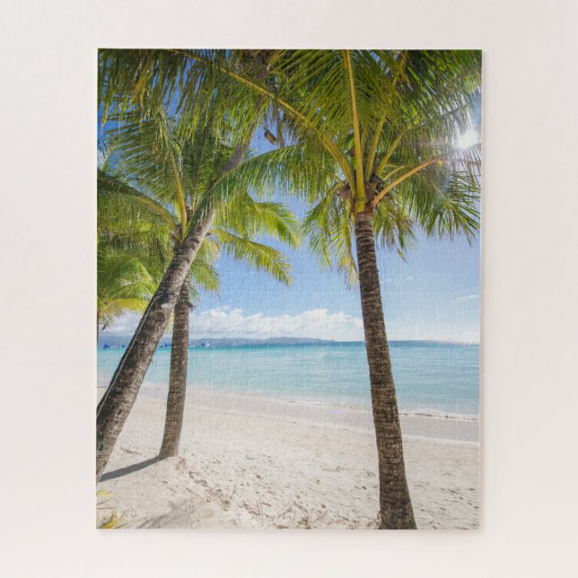 Tropical Beaches | Boracay Philippines Jigsaw Puzzle (Vertical)