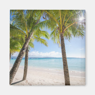 Tropical Beaches   Boracay Philippines Magnet