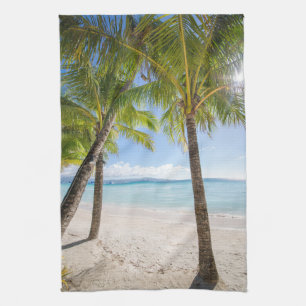 Tropical Beaches   Boracay Philippines Tea Towel