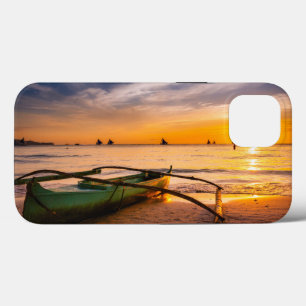 Tropical Beaches Boracay's White Beach iPhone 13 Case