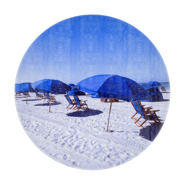 Tropical Beaches | Clearwater, Florida Cutting Board (Front)