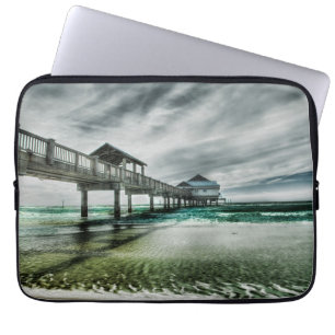 Tropical Beaches Clearwater Florida Laptop Sleeve