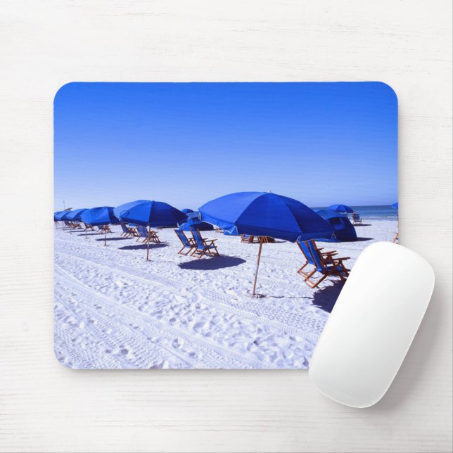 Tropical Beaches | Clearwater, Florida Mouse Mat (With Mouse)