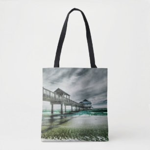 Tropical Beaches   Clearwater Florida Tote Bag