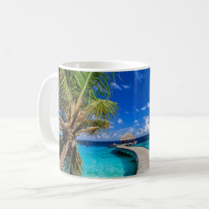 Tropical Beaches   Dusit Thani Maldives Coffee Mug