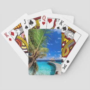 Tropical Beaches   Dusit Thani Maldives Playing Cards