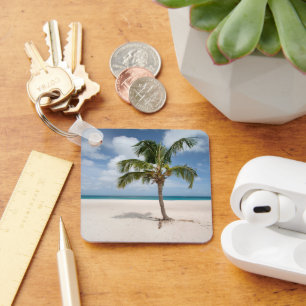 Tropical Beaches   Eagle Beach, Aruba Key Ring