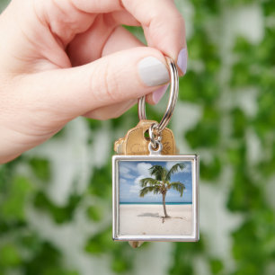 Tropical Beaches   Eagle Beach, Aruba Key Ring