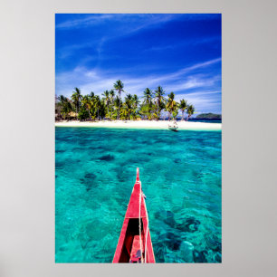 Tropical Beaches   El Nido, Philippines, Palawan Poster