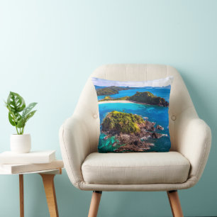 Tropical Beaches El Nido Phillipines Cushion