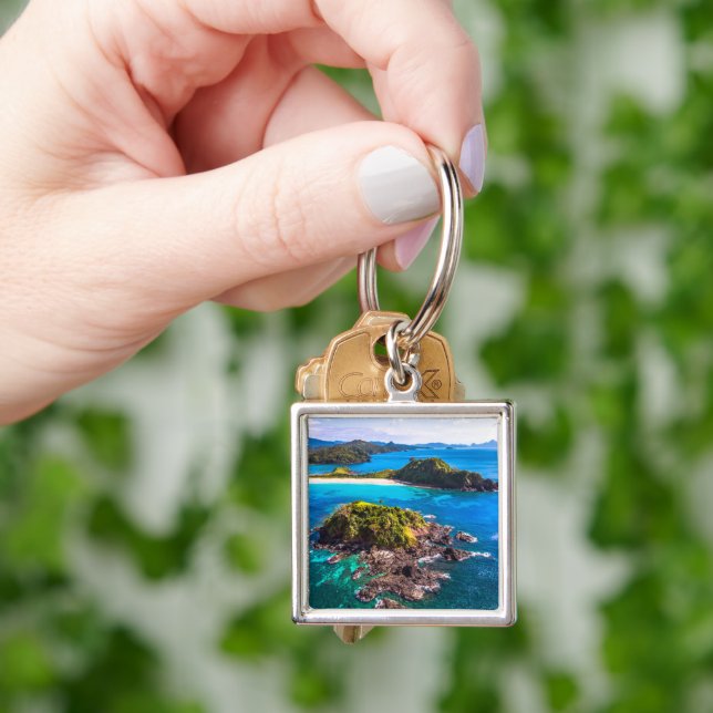 Tropical Beaches | El Nido Phillipines Key Ring (Hand)