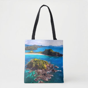 Tropical Beaches El Nido Phillipines Tote Bag