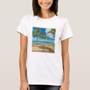 Tropical Beaches   Kuau Cove Beach, Maui Hawaii T-Shirt