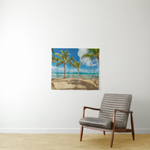 Tropical Beaches   Kuau Cove Beach, Maui Hawaii Tapestry