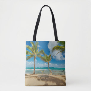Tropical Beaches   Kuau Cove Beach, Maui Hawaii Tote Bag