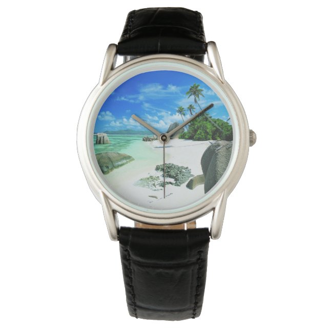 Tropical Beaches | La Digue Island Watch (Front)