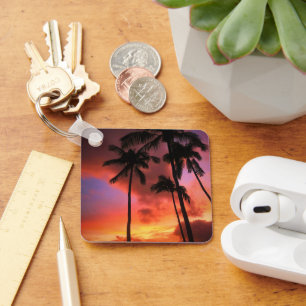 Tropical Beaches   Maui Hawaii Islands Key Ring