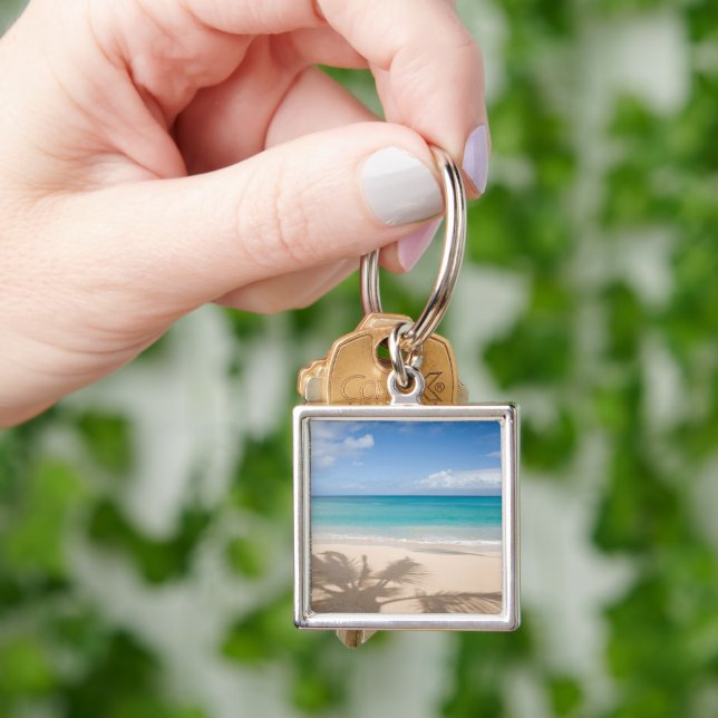 Tropical Beaches | Maui, Hawaii Key Ring (Hand)