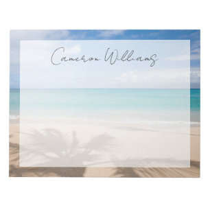 Tropical Beaches Maui, Hawaii Notepad