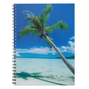 Tropical Beaches   Motu Tofari Beach, Bora Bora Notebook