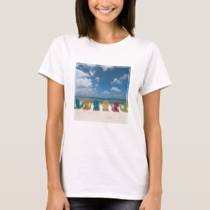 Tropical Beaches   Palm Beach, Aruba T-Shirt