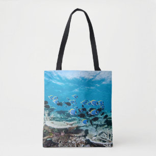 Tropical Beaches   Sturgeon Amongst Coral Tote Bag