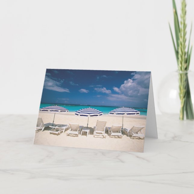 Tropical Beaches | Tropical Beach Anguilla Card (Front)