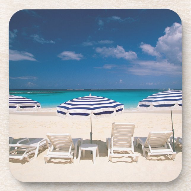 Tropical Beaches | Tropical Beach Anguilla Coaster (Front)